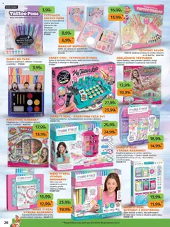 Dráčik leták platný od 03.10.2025 | Strana: 28 | Produkty: Make up