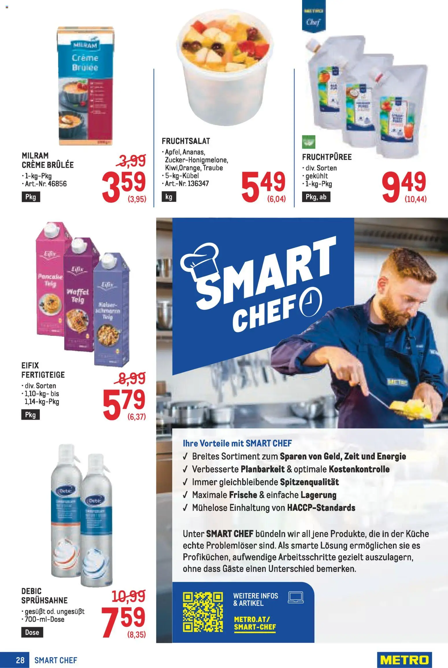 Metro angebote Profi gültig ab 30.04.2026 | Seite: 28 | Produkte: Creme