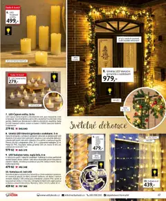 Velký Košík katalog září od 01.09.2025 | Strana: 47 | Produkty: Síť, Girlanda, Svíčky, Vánoční girlanda
