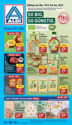 Aldi Prospekt 	 ab 15.09.2025 gültig
