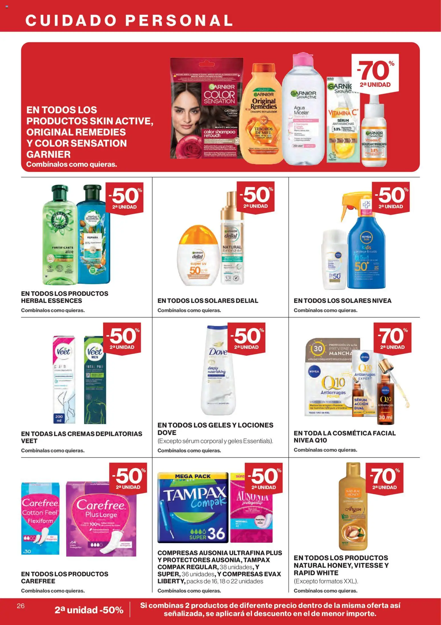 Supercor folleto │ válido desde el 09.04.2026 | Página: 26 | Productos: Champú, Sérum, Crema de día, Γλυφιτζούρι