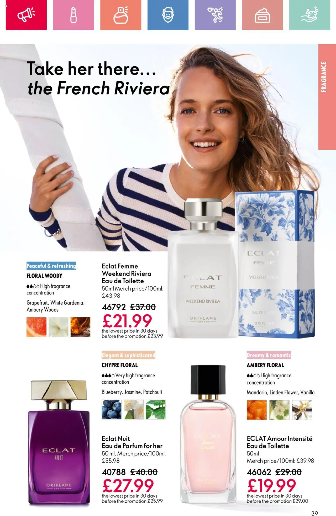 | Page: 39 | Products: Fragrance, Eau de toilette, Vanilla