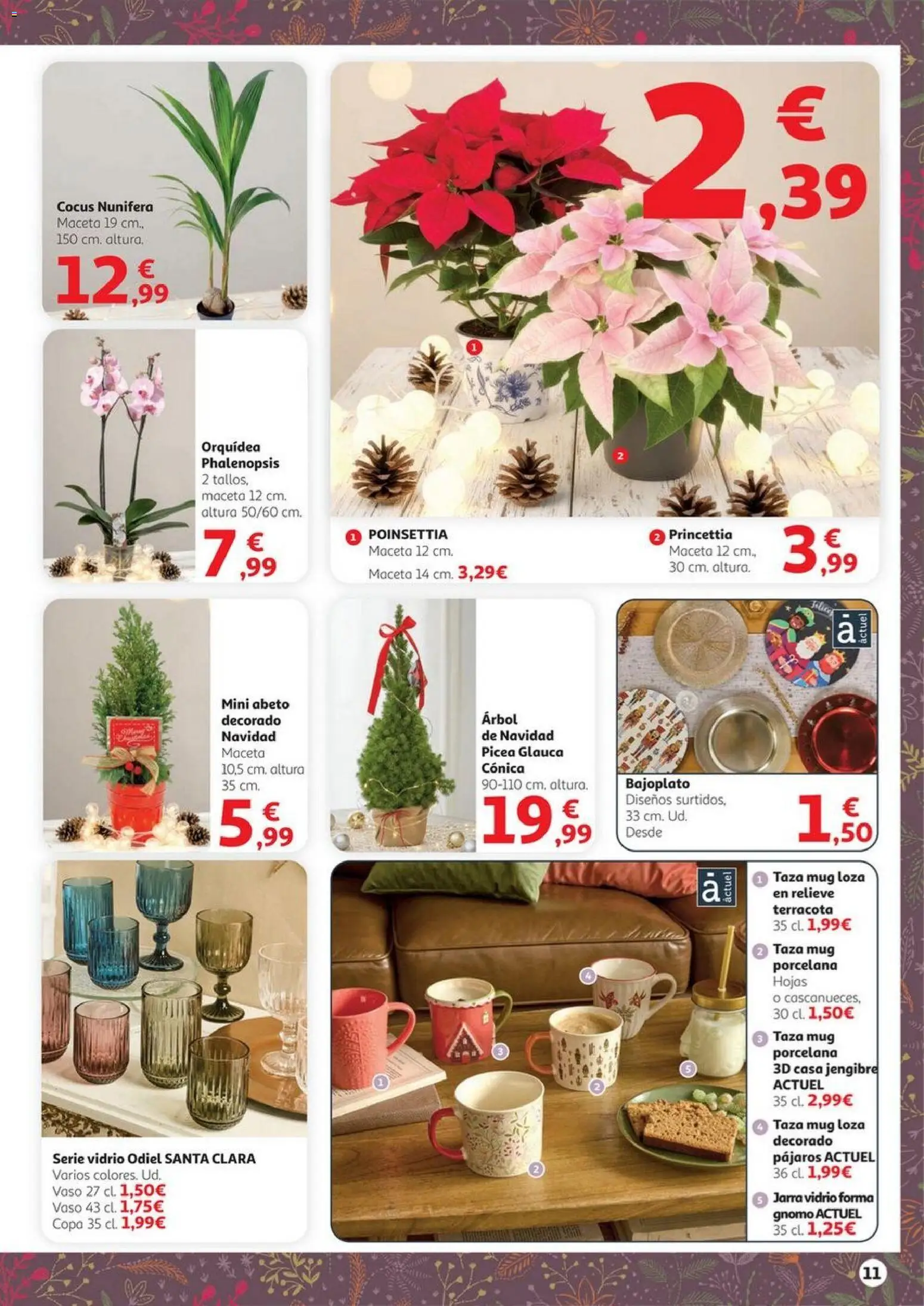 Alcampo - Decoración Navidad HP │ válido desde el 06.11.2025 | Página: 11 | Productos: Maceta