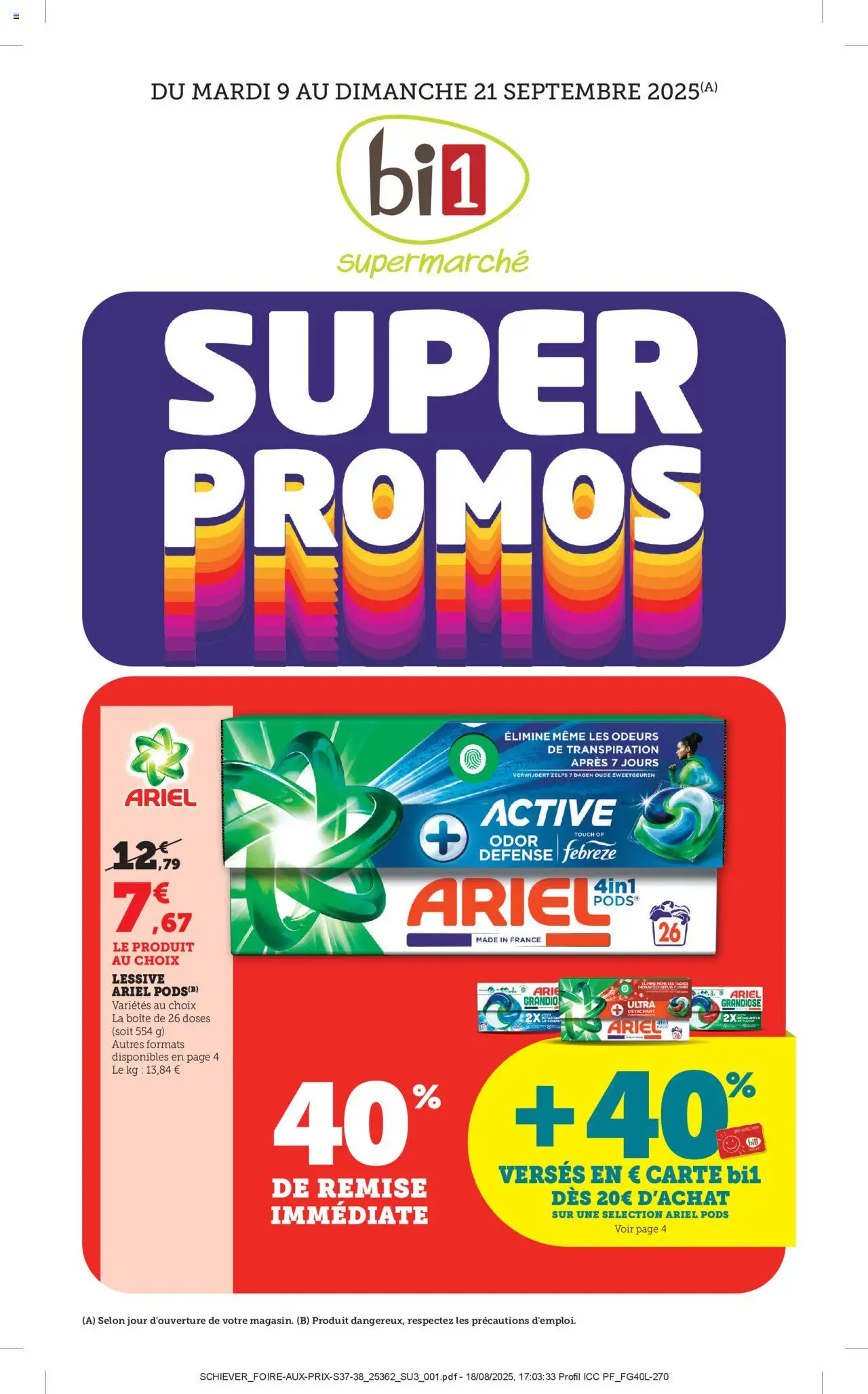  | Page: 1 | Produits: Ariel, Lessive Ariel, Lessive