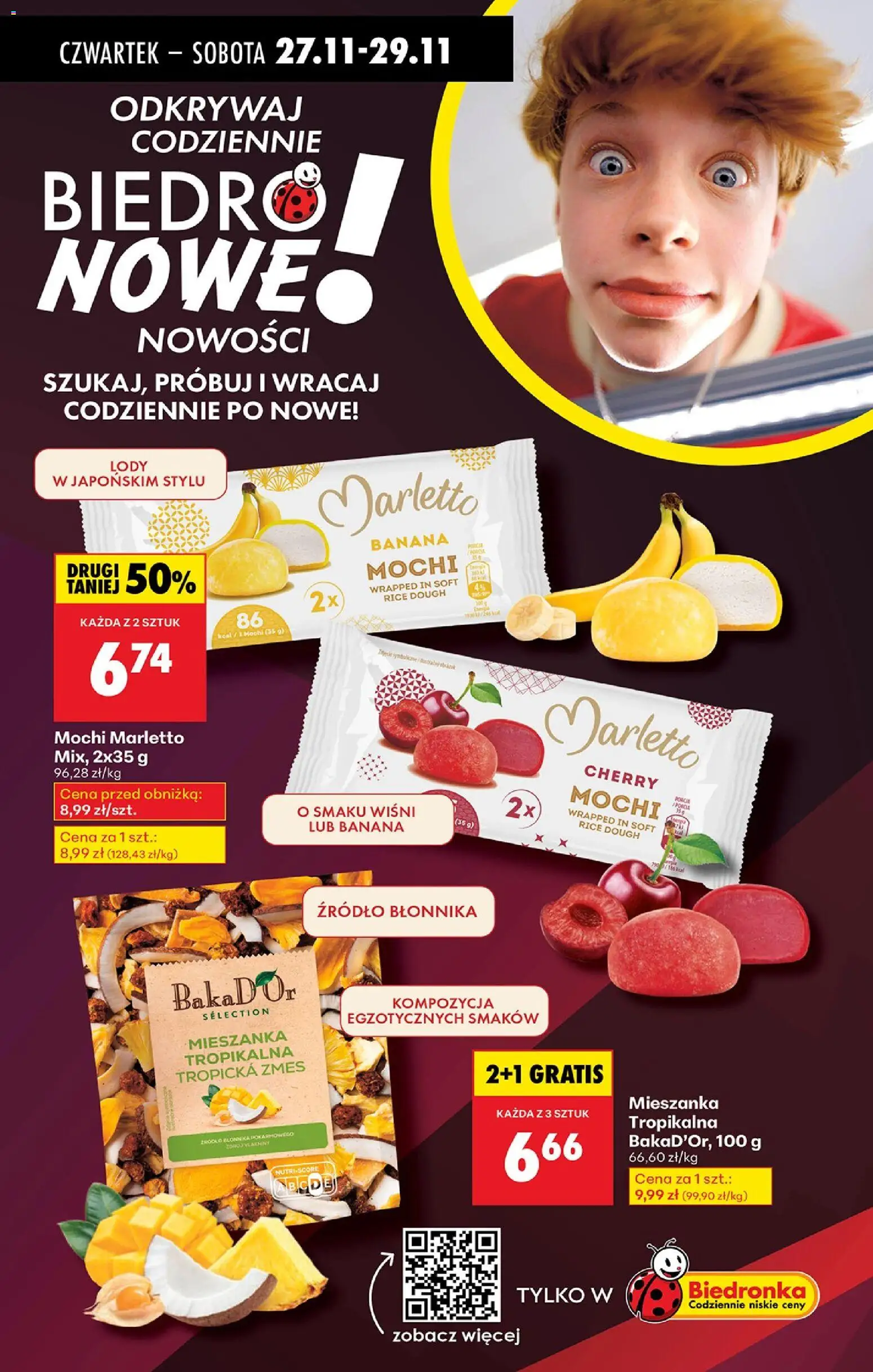 Biedronka Black Friday od 27.11.2025 | Strona: 61 | Produkty: Lody