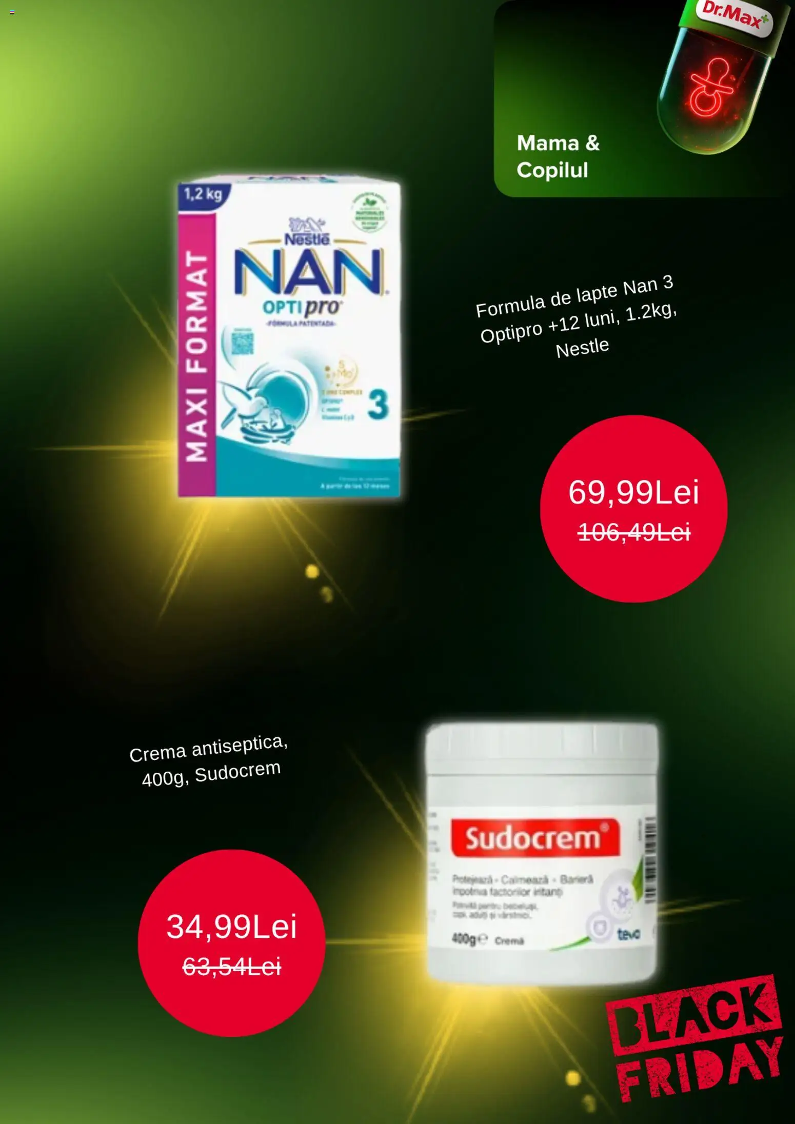 Noul catalog Dr.Max – valabil de la 07.11.2025 | Pagină: 8 | Produse: Lapte, Cremă