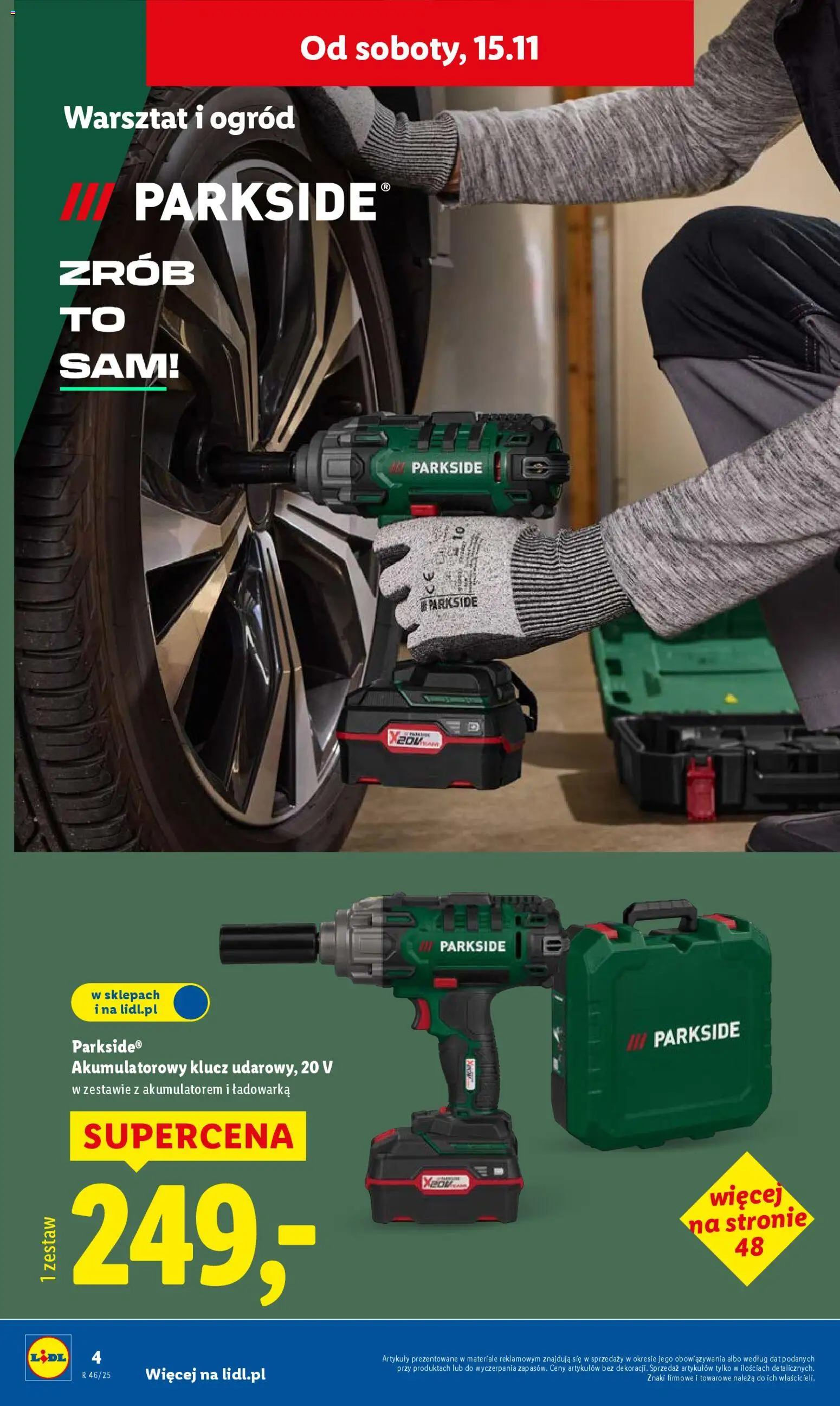 Lidl Katalog od 10.11.2025 | Strona: 4 | Produkty: Ładowarka