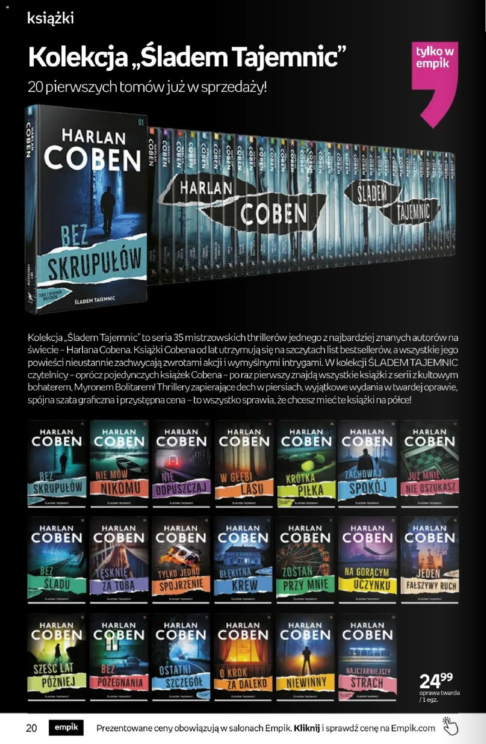 Empik promocje - Tom kultury Książki od 25.02.2026 | Strona: 20 | Produkty: Książki