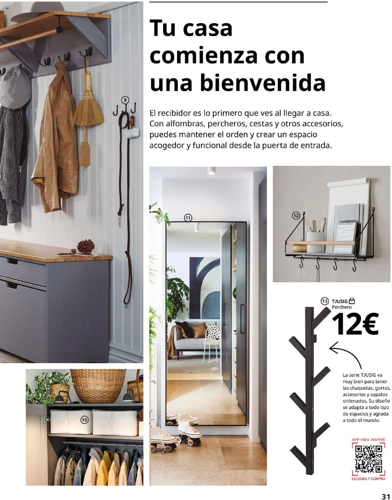 Catálogo IKEA Accesorios y decoración │ válido desde el 25.09.2025 | Página: 31 | Productos: Perchero