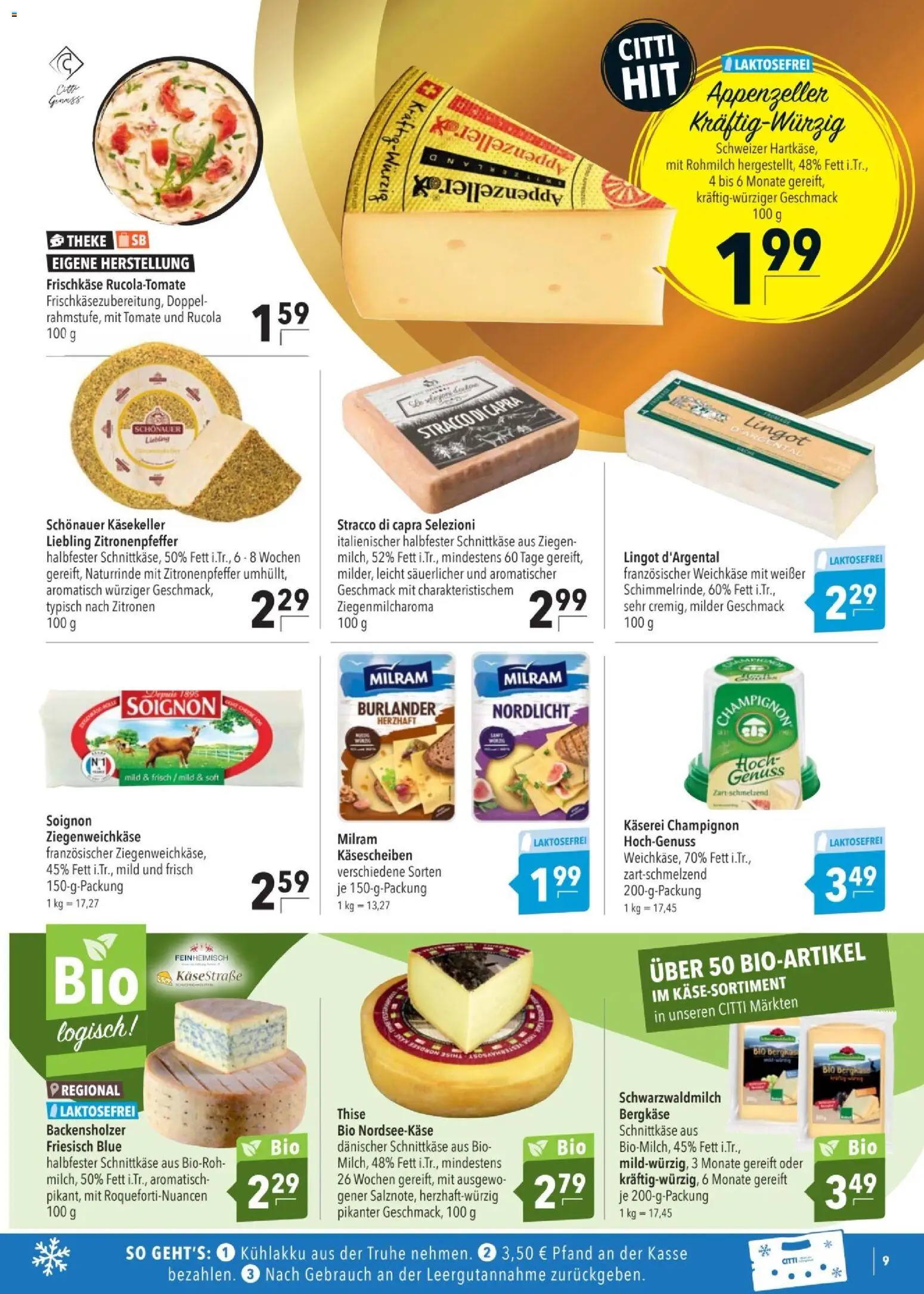 CITTI tilbudsavis – gyldig fra 18.02.2026 | Side: 9 | Produkter: Champignon