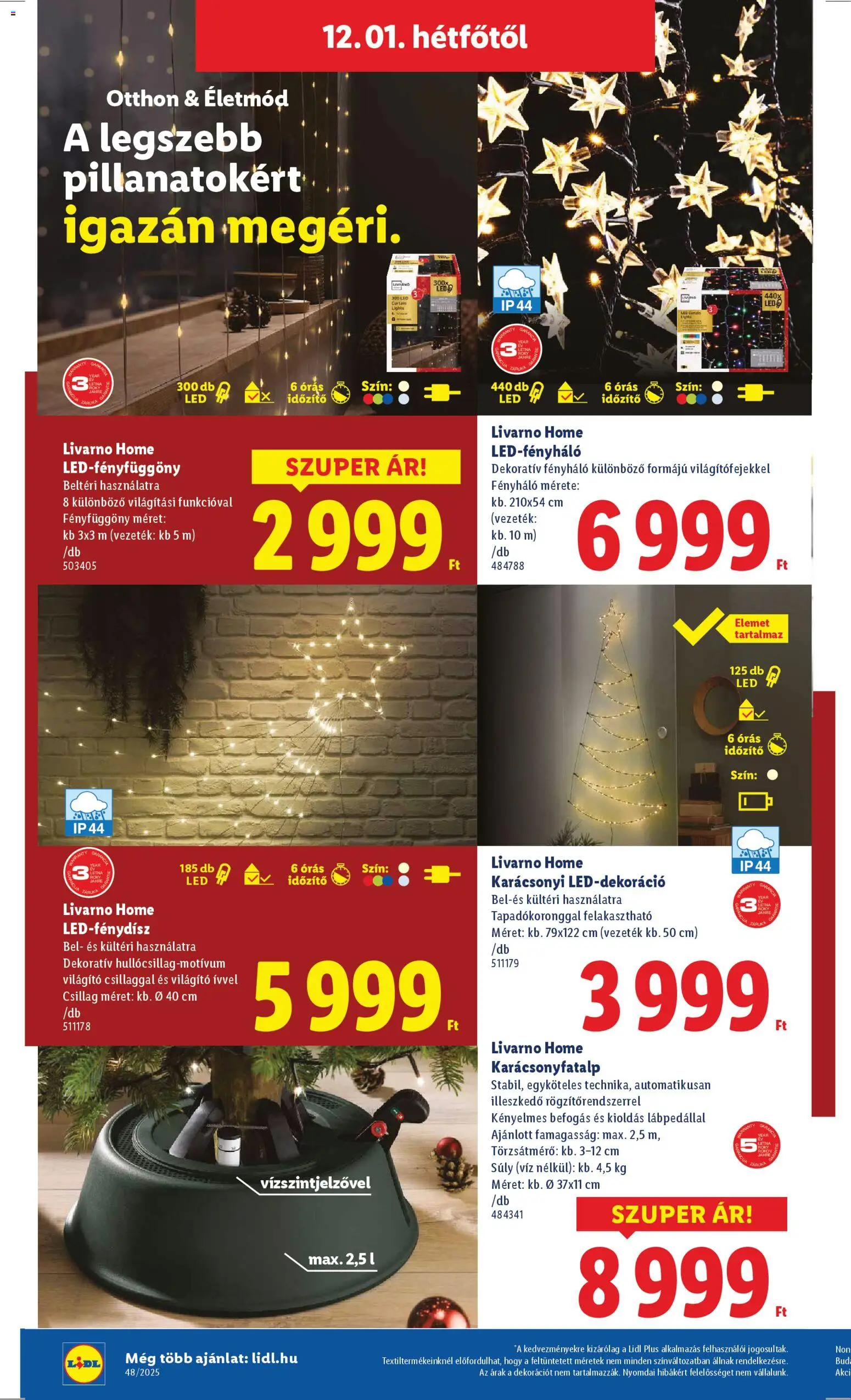 Lidl akciós ujság - amely érvényes a következő dátumtól: 27.11.2025 | Oldal: 14