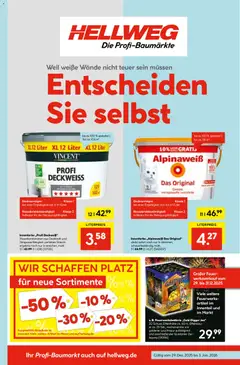 Hellweg Prospekt ab 29.12.2025 gültig