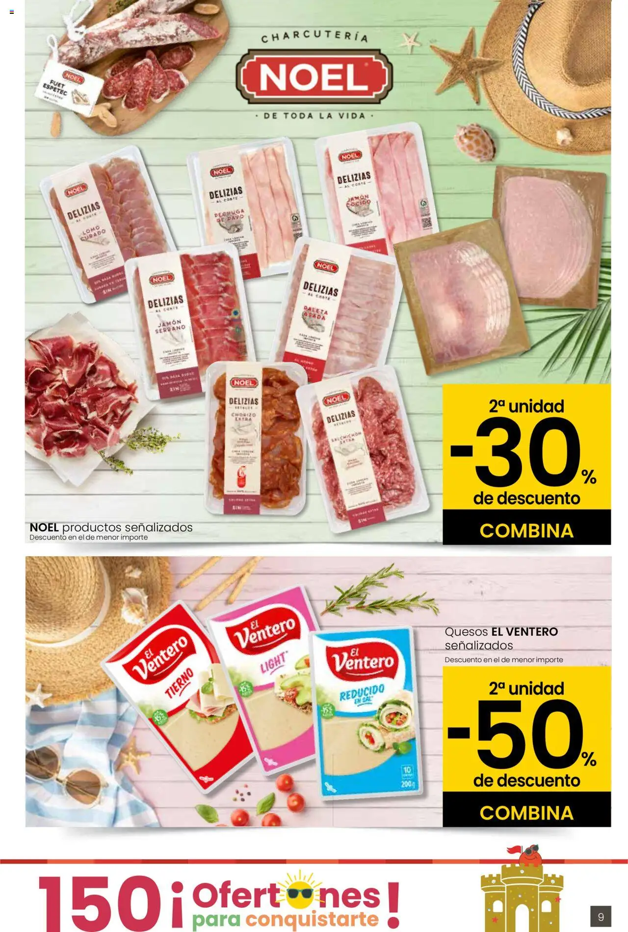 Eroski - Para conquistarte Center │ válido desde el 14.08.2025 | Página: 9 | Productos: Jamón