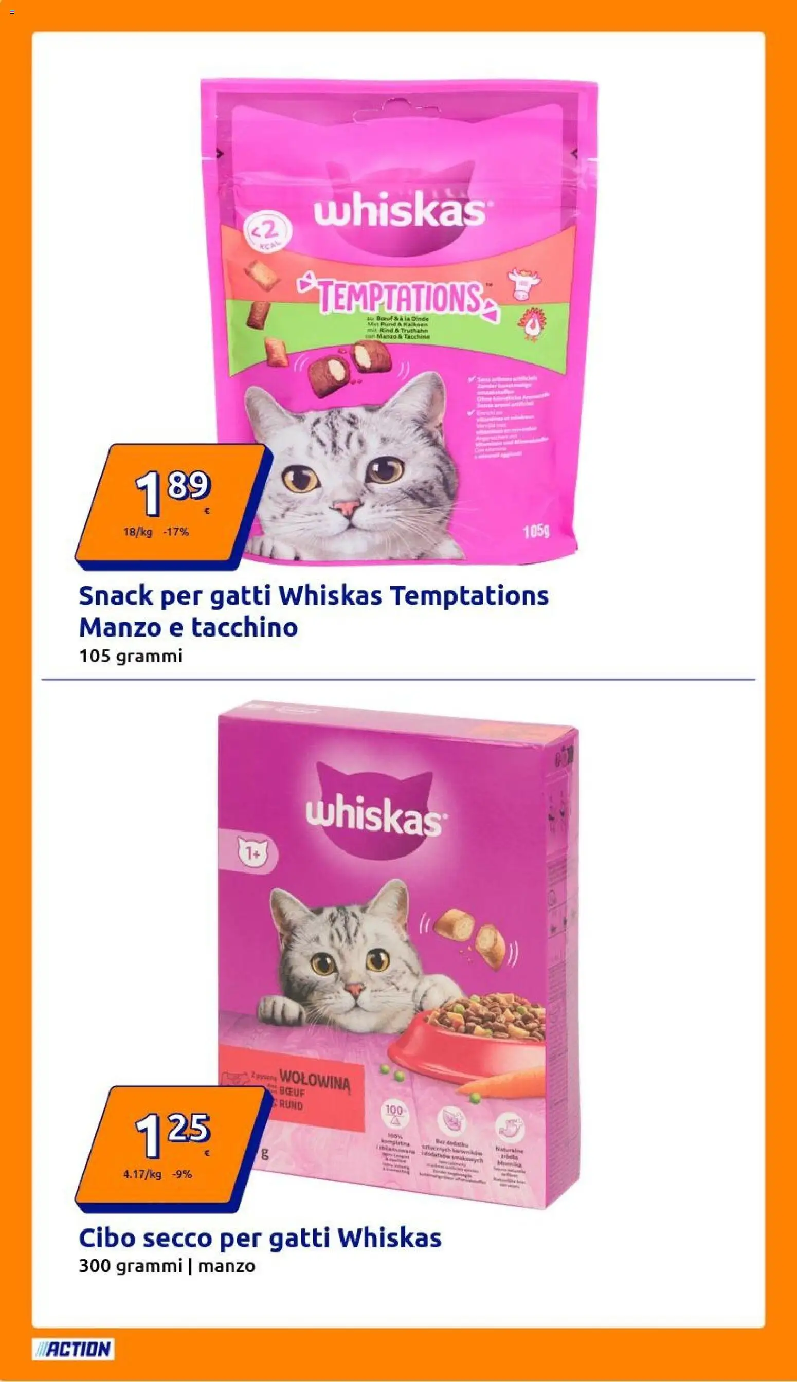 Volantino Action del 18.02.2026 | Pagina: 20 | Prodotti: Manzo, Tacchino