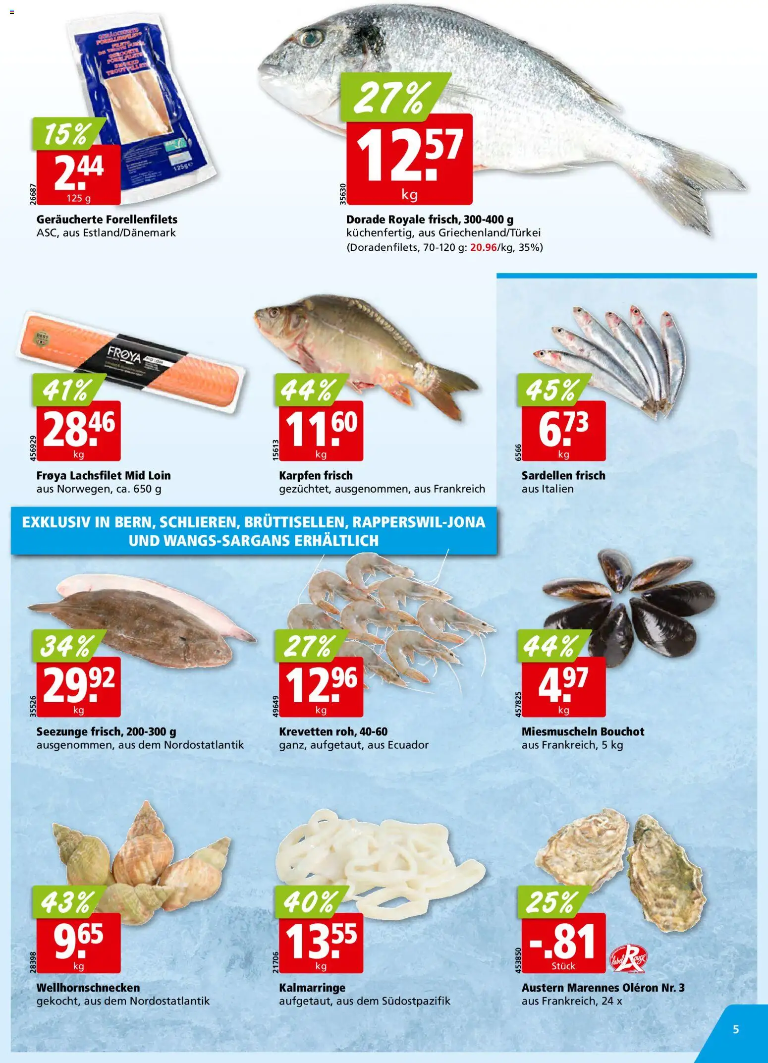 Aligro Aktionen Schlieren, Gossau SG, Frauenfeld, Rapperswil-Jona, Sargans, Bern, Brüttisellen, Pratteln, Emmen, Spreitenbach – gültig ab 17.11.2025 | Seite: 5