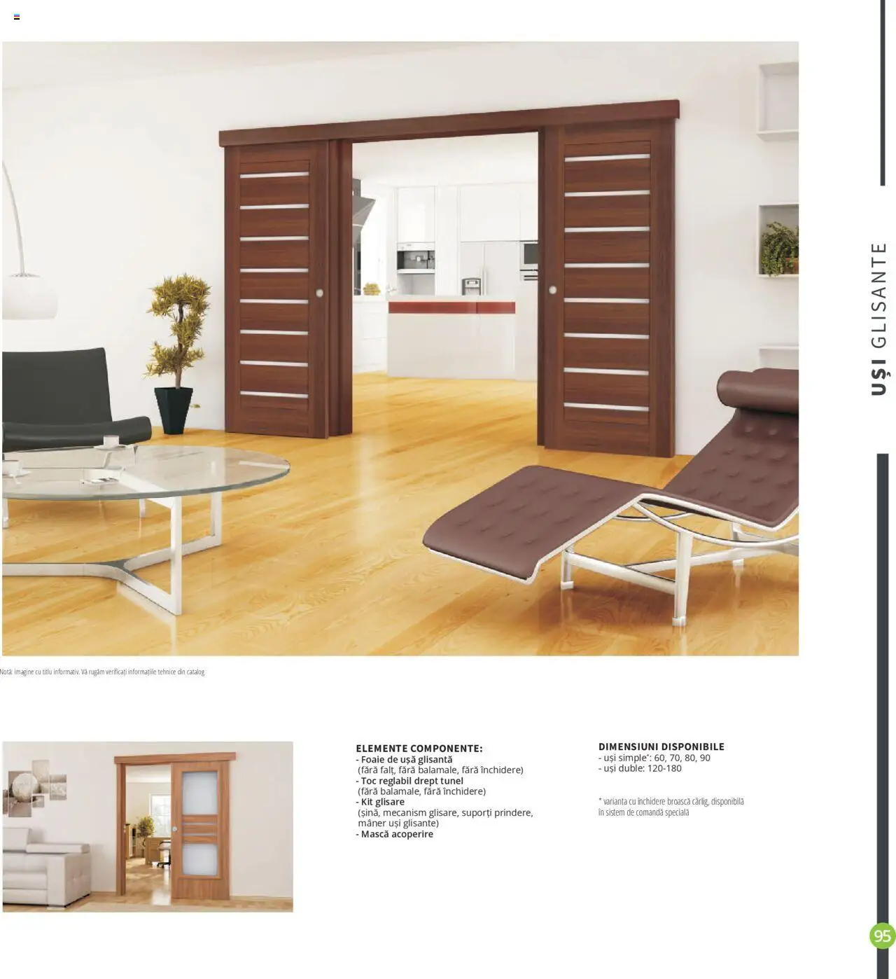 Noul catalog Proges – valabil de la 01.08.2025 | Pagină: 95 | Produse: Mâner, Ușă