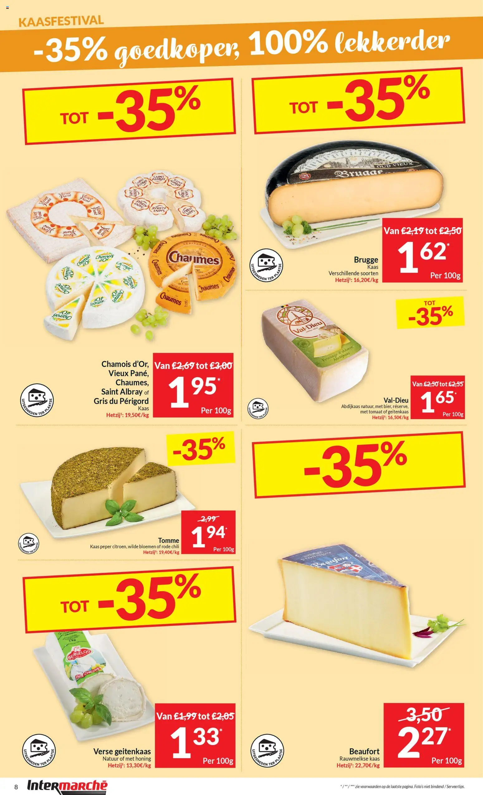 {H1} | Pagina: 8 | Producten: Bloemen, Peper, Tomaat, Kaas