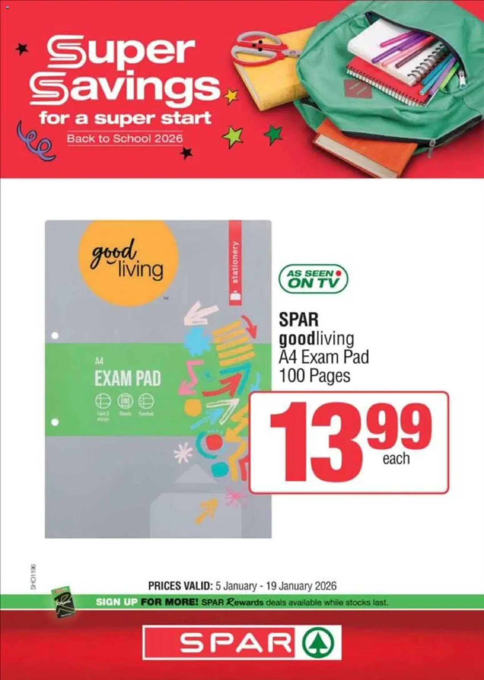 New Spar catalogue – valid from 05.01.2026 | Page: 12 | Products: TV