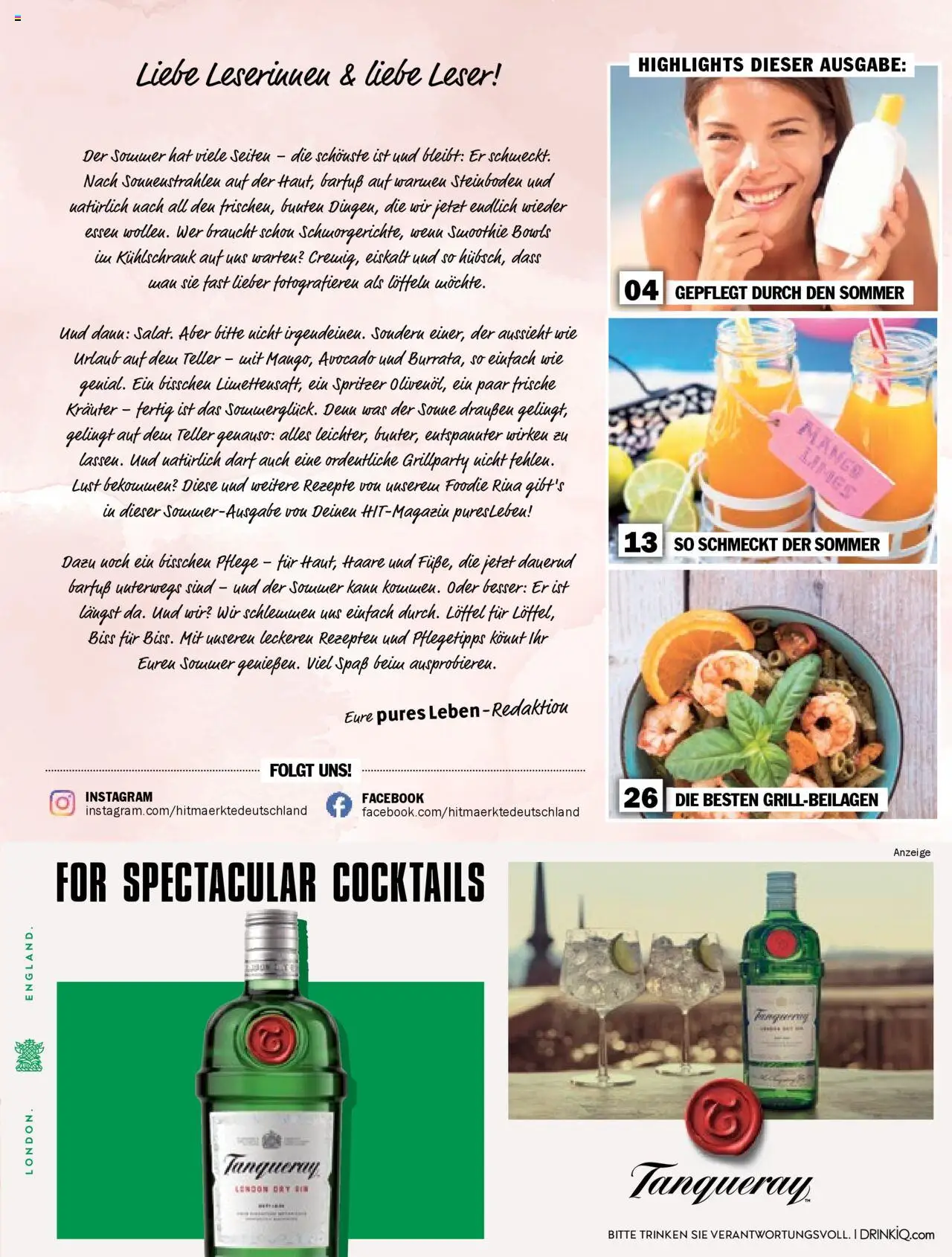 HIT  pures Leben 03/2025 - gültig ab dem 01.07.2025 | Seite: 3 | Produkte: Kühlschrank, Avocado, Gin