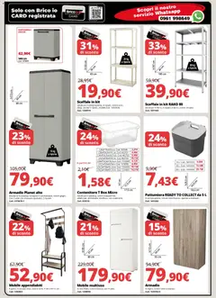 Anteprima del volantino Brico io Natale Settingiano catalogo valido a partire dal 06.12.2025 | Pagina: 2 | Prodotti: Mobile, Pattumiera, Contenitore, Appendiabiti