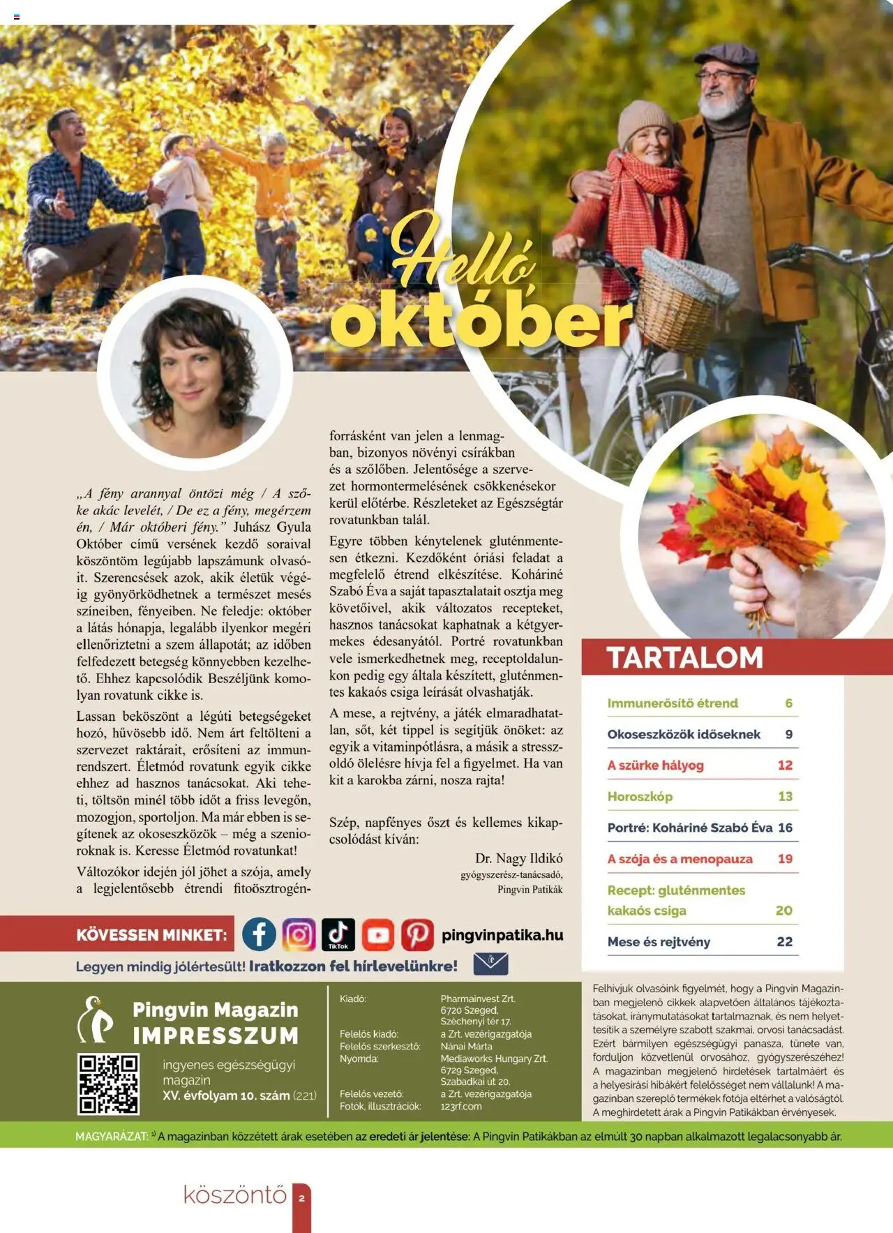 Pingvin Patika akciós ujság - amely érvényes a következő dátumtól: 01.10.2025 | Oldal: 2 | Termékek: Játék, Tök, Gluténmentes, Kakaós csiga