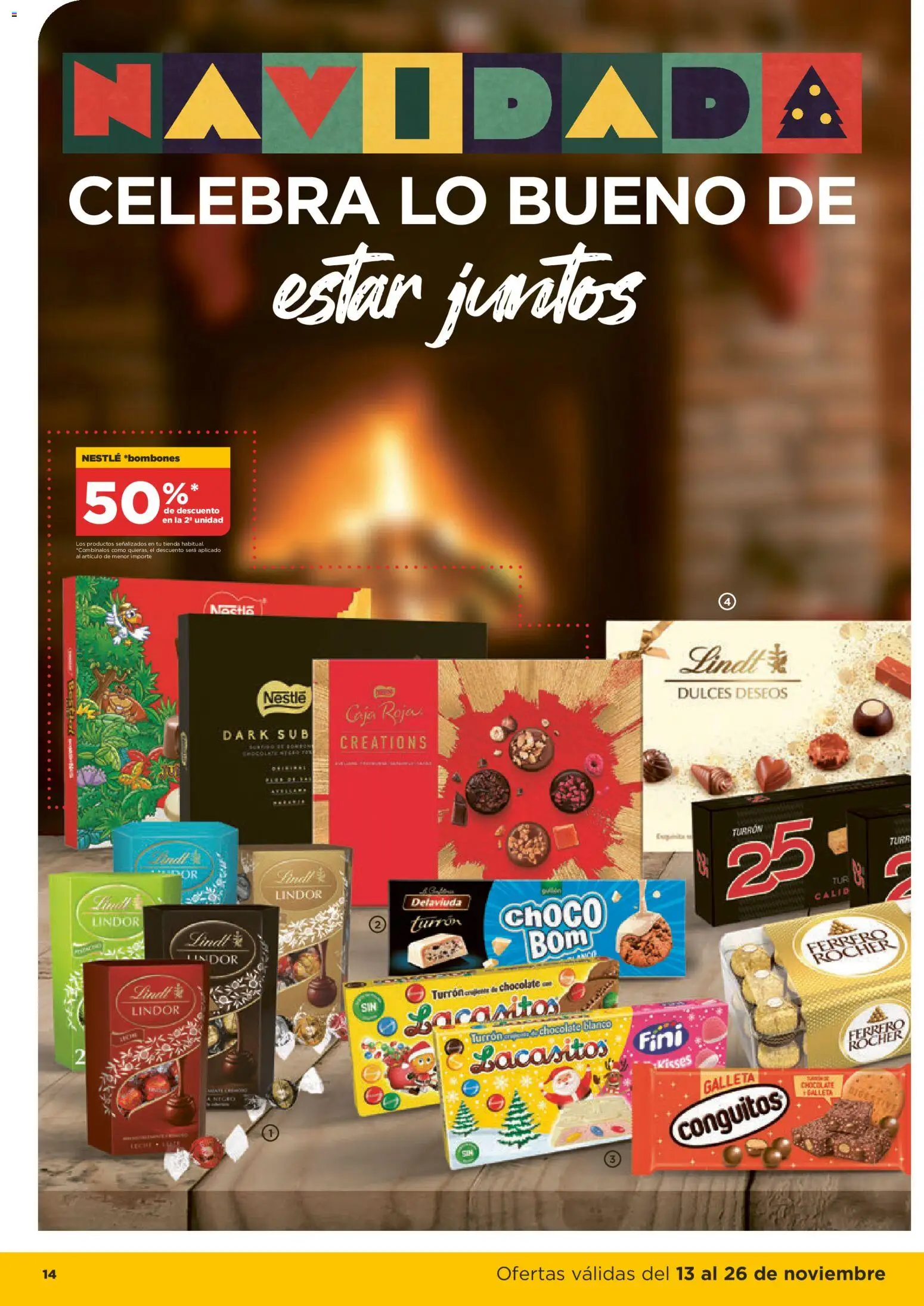 Alimerka folleto Castilla y León │ válido desde el 13.11.2025 | Página: 16 | Productos: Chocolate, Caja