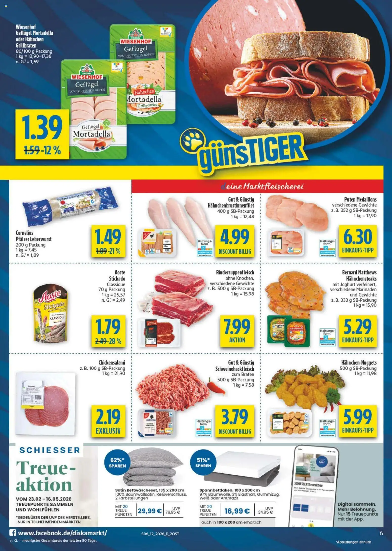 Diska Prospekt 	 – gültig ab 16.03.2026 | Seite: 6 | Produkte: Hahnchen, Joghurt