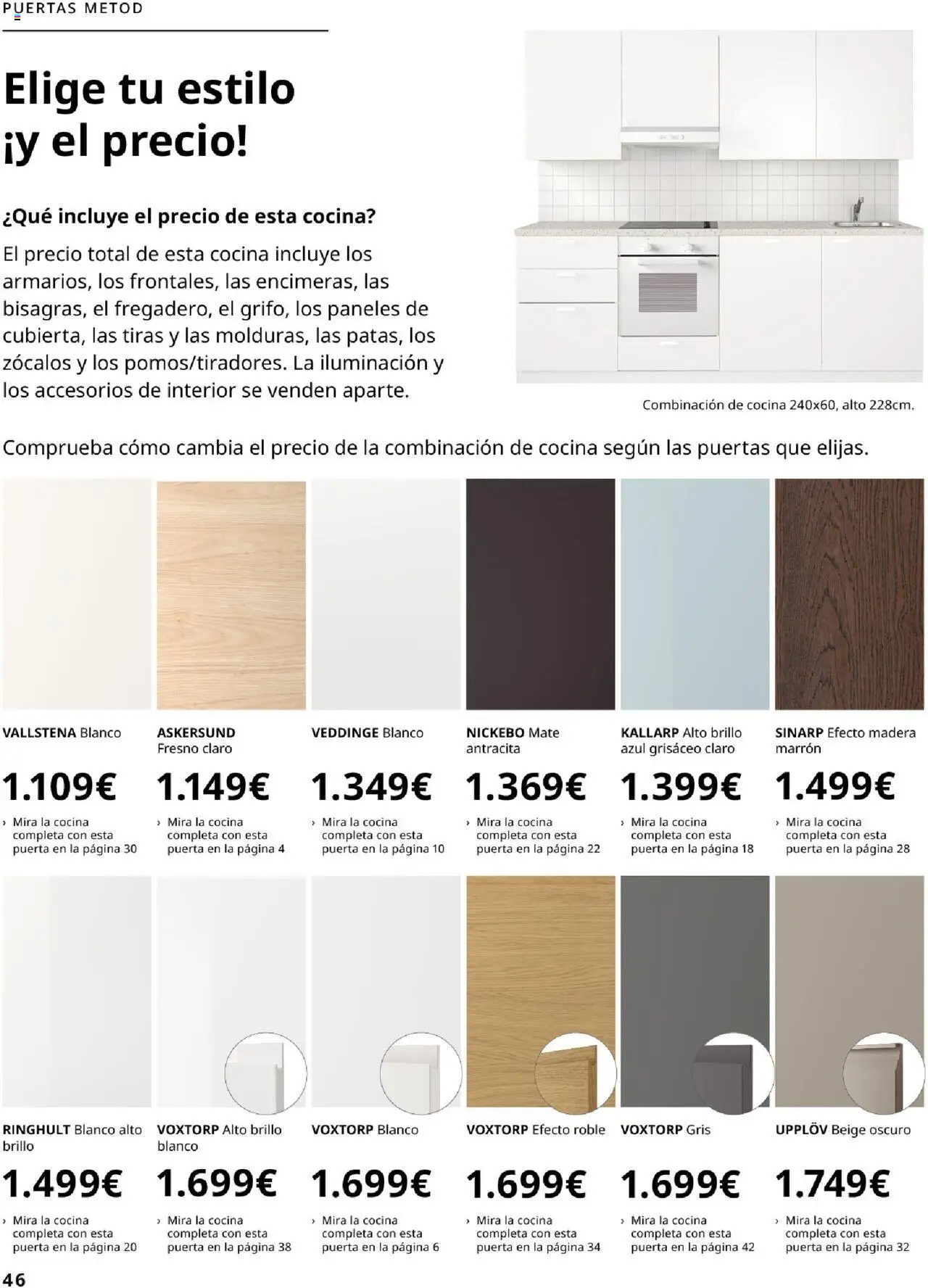 Catálogo IKEA Cocinas │ válido desde el 06.02.2025 | Página: 46 | Productos: Cocina