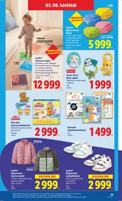 Lidl Akciós újság - amely érvényes a következő dátumtól: 05.02.2026 | Oldal: 49