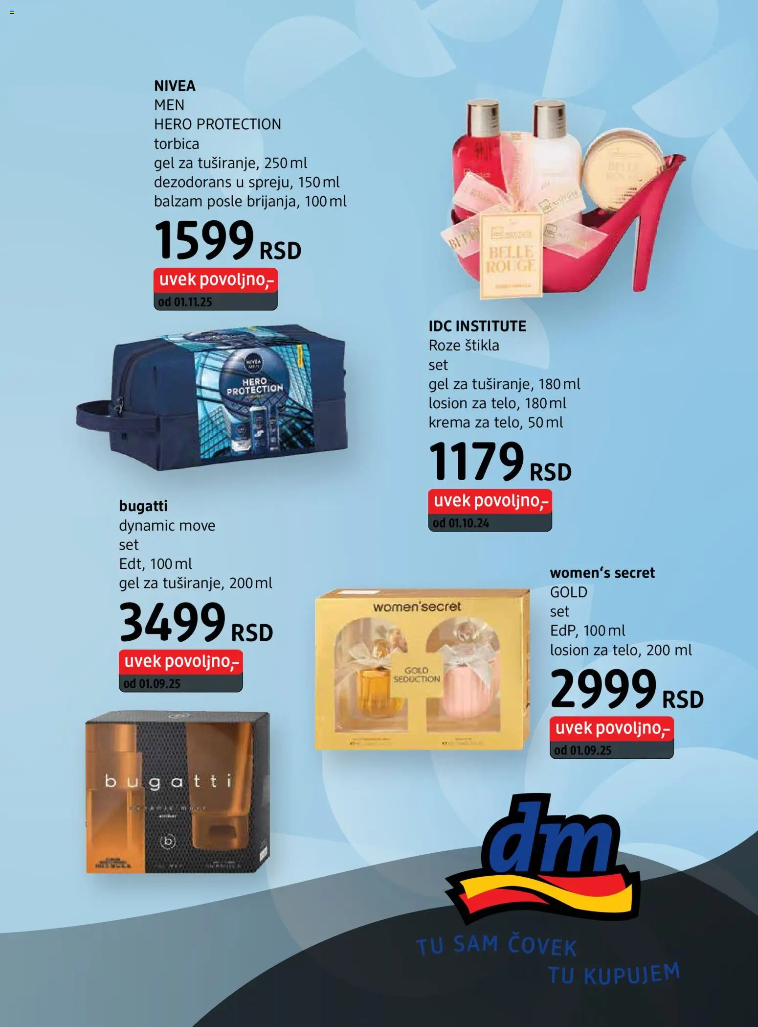 DM Drogerie katalog - važi od 08.12.2025 | Strana: 3 | Proizvode: Nivea, Balzam, Krema, Dezodorans