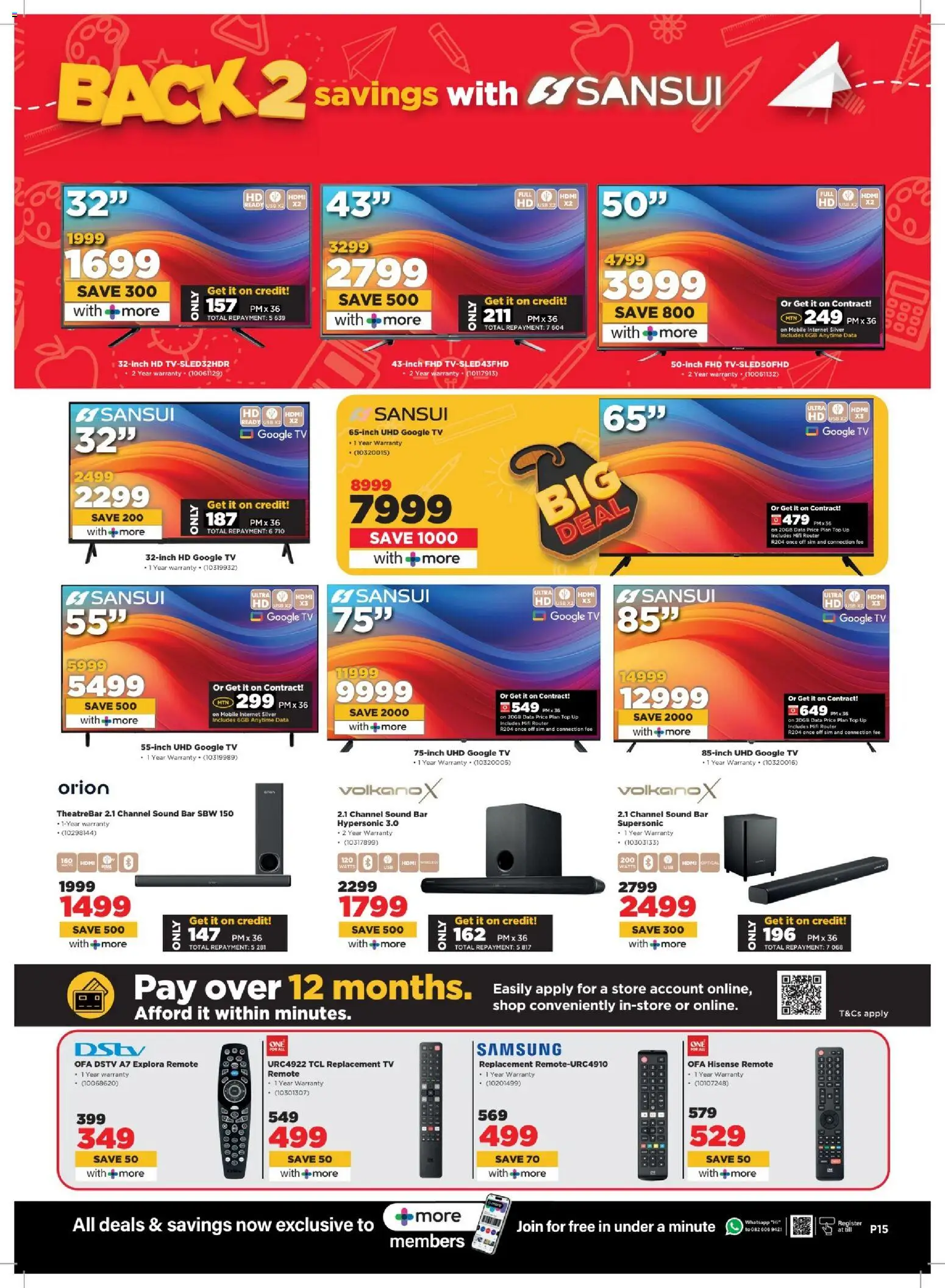 New HiFi Corp catalogue – valid from 04.02.2026 | Page: 15 | Products: Data, Router, TV, Remote