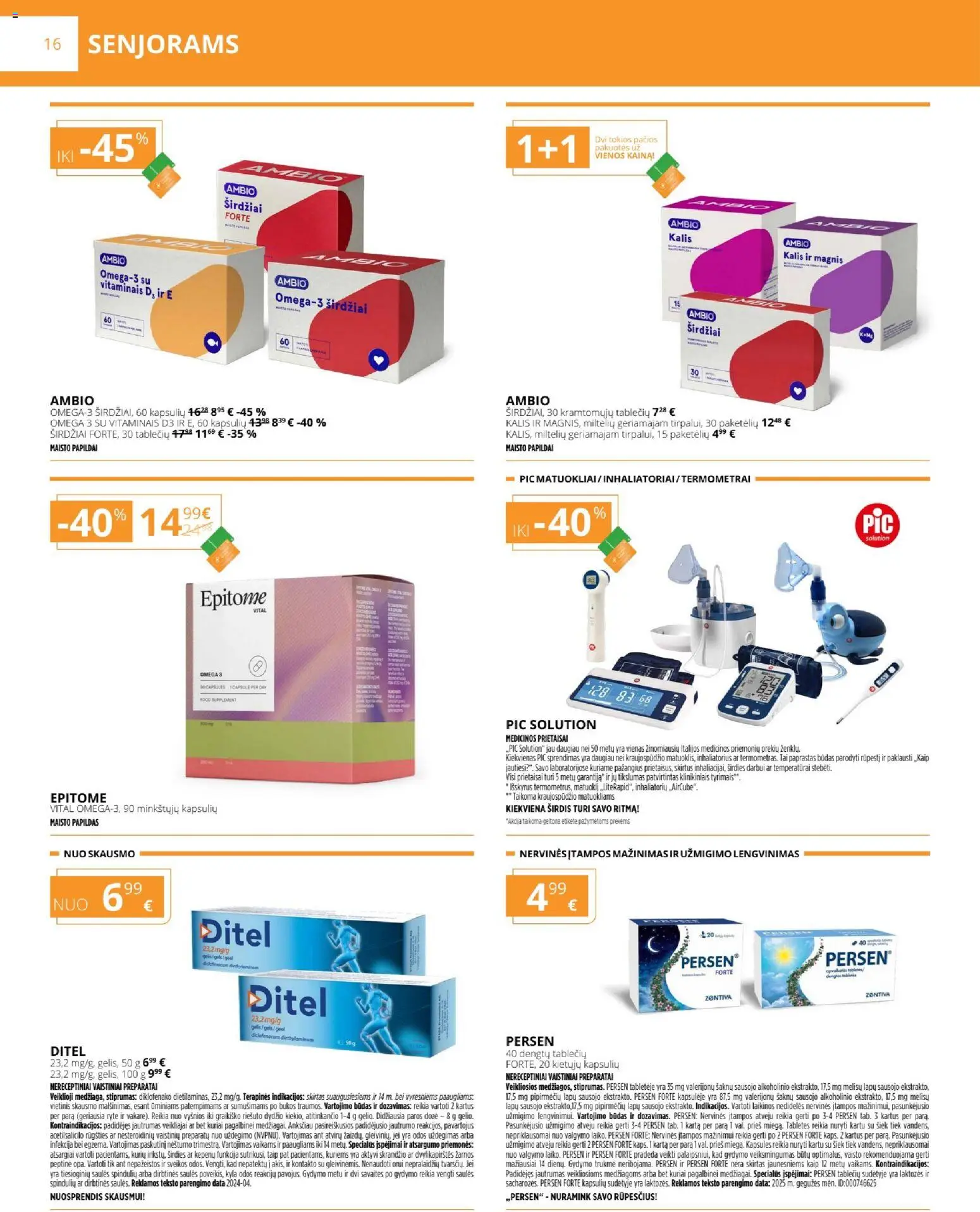Gintarinė akcijos nuo 01.01.2026 | Puslapis: 16