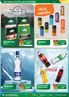Náhled letáku Tamda Foods leták od 10.12.2025 | Strana: 16 | Produkty: Vodka, Fanta, Semtex, Ahmad tea