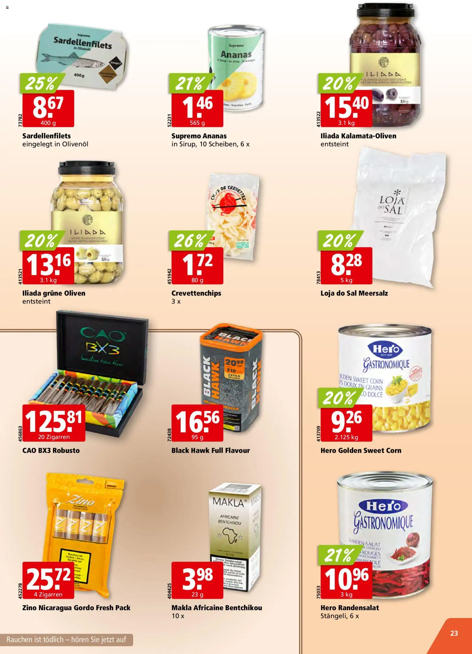 Aligro aktionen Schlieren, Gossau SG, Frauenfeld, Rapperswil-Jona, Sargans, Bern, Brüttisellen, Pratteln, Emmen, Spreitenbach – gültig ab 13.04.2026 | Seite: 23 | Produkte: Ananas