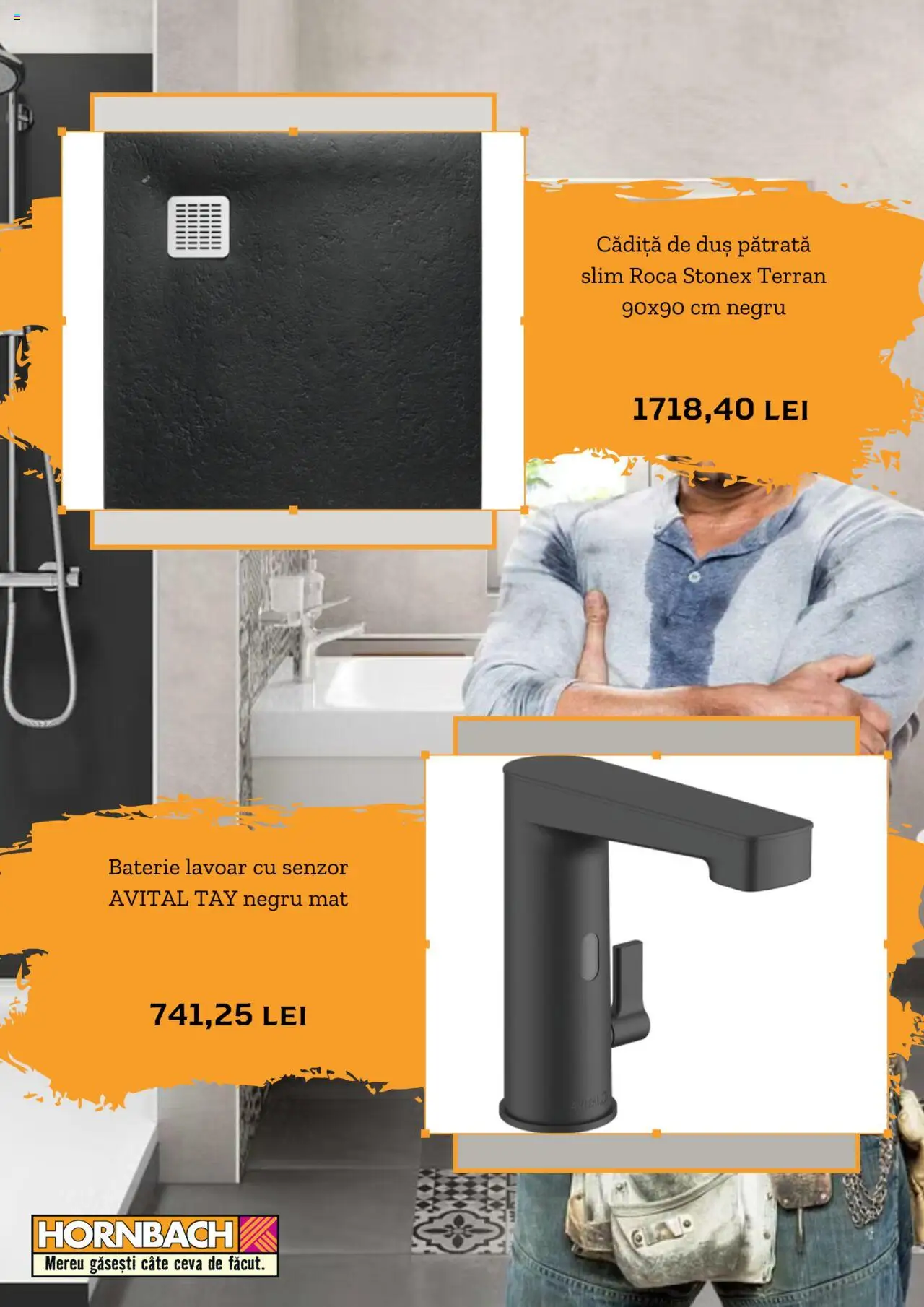 Catalog Hornbach – valabil de la 12.08.2025 | Pagină: 7 | Produse: Lavoar, Baterie, Duș