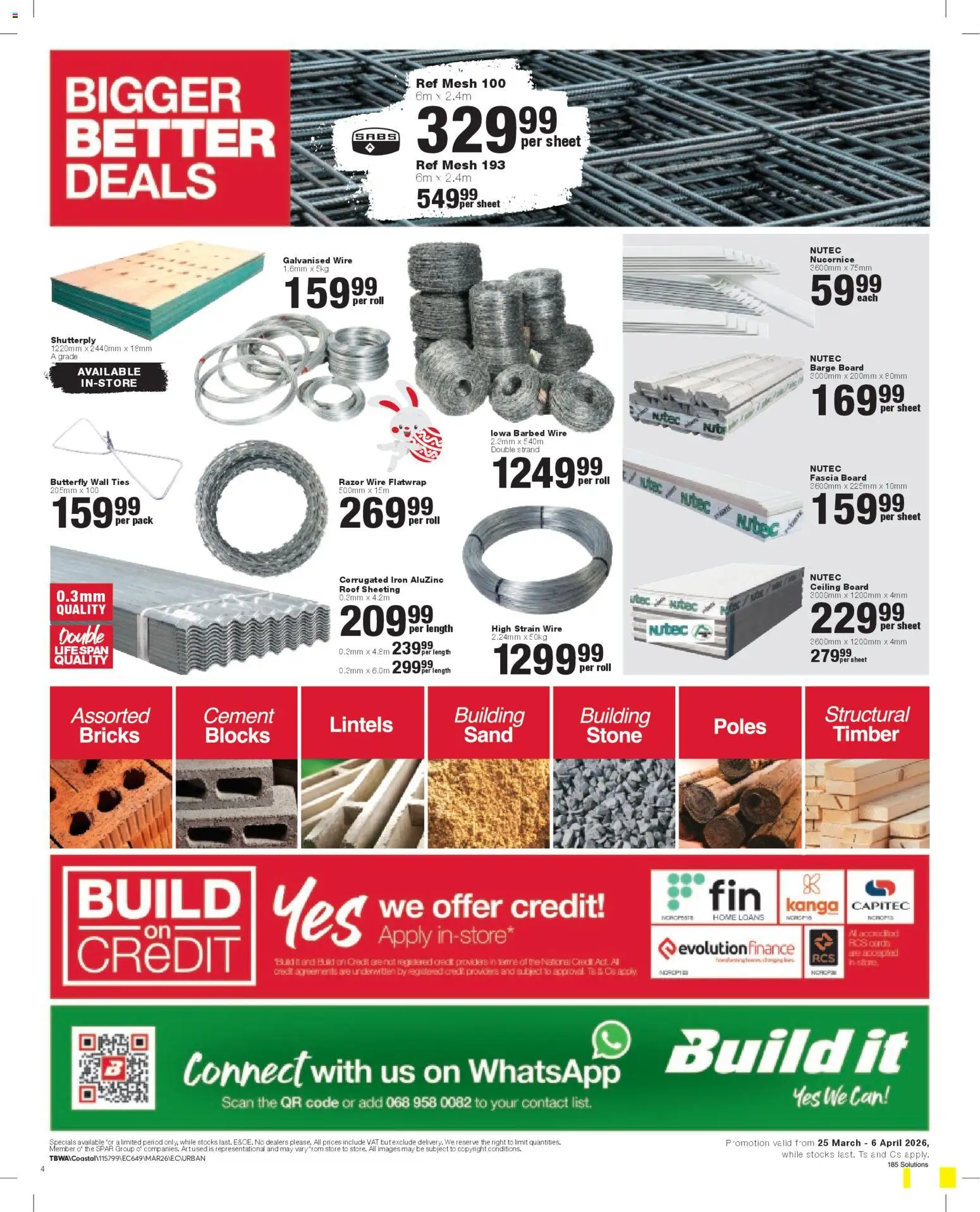New Build It catalogue – valid from 25.03.2026 | Page: 4