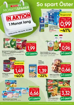 Spar Monatssparer ab 19.03.2026 gültig