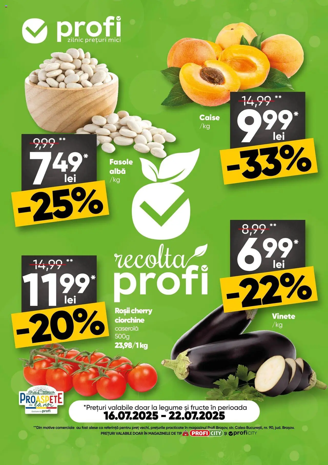 Catalog Profi Fresh City – valabil de la 16.07.2025 | Pagină: 1 | Produse: Mici, Roșii, Ahtapot, Fructe