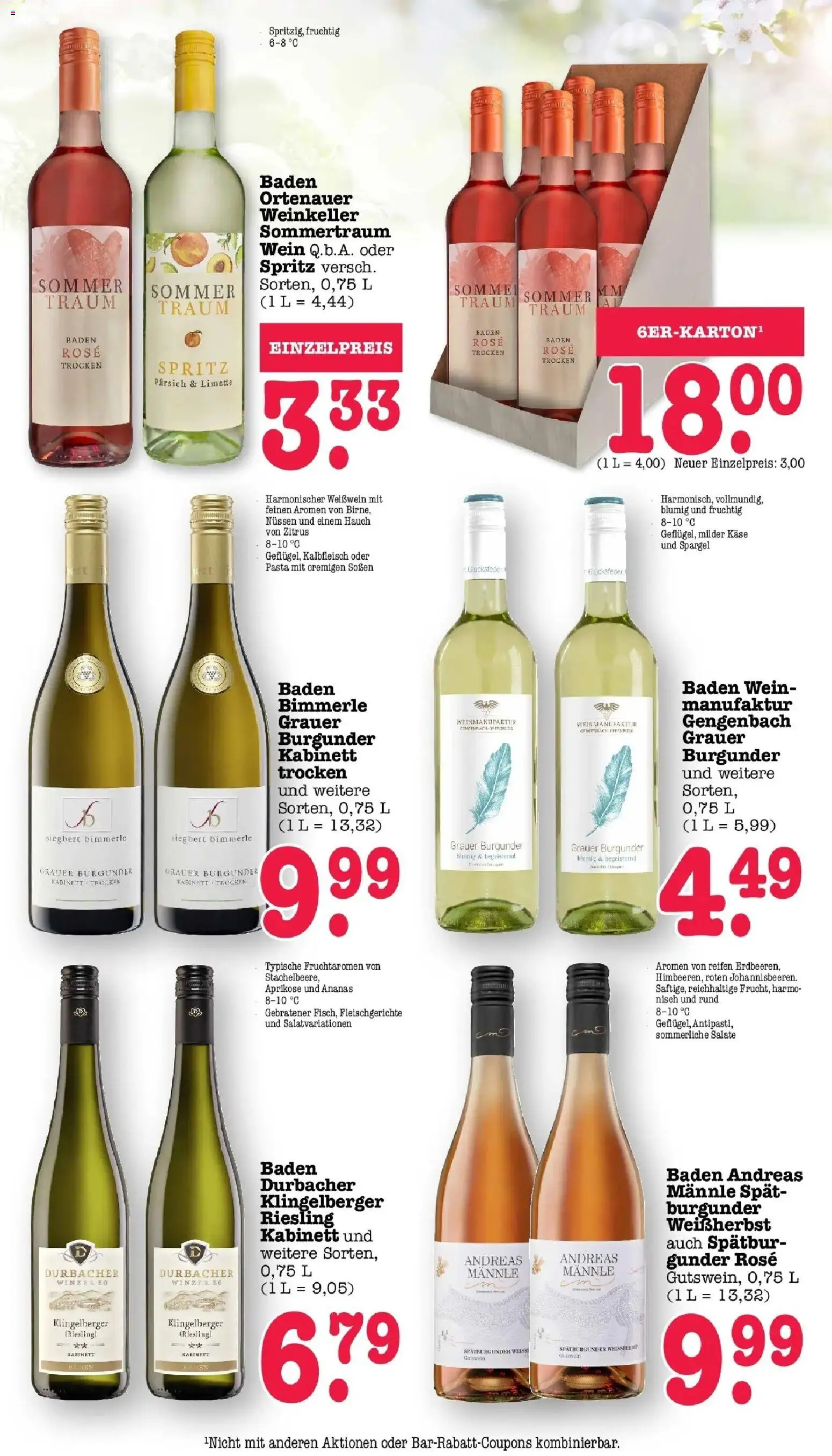 Angebote – gültig ab 30.03.2026 | Seite: 63 | Produkte: Spargel, Limette, Pasta, Wein