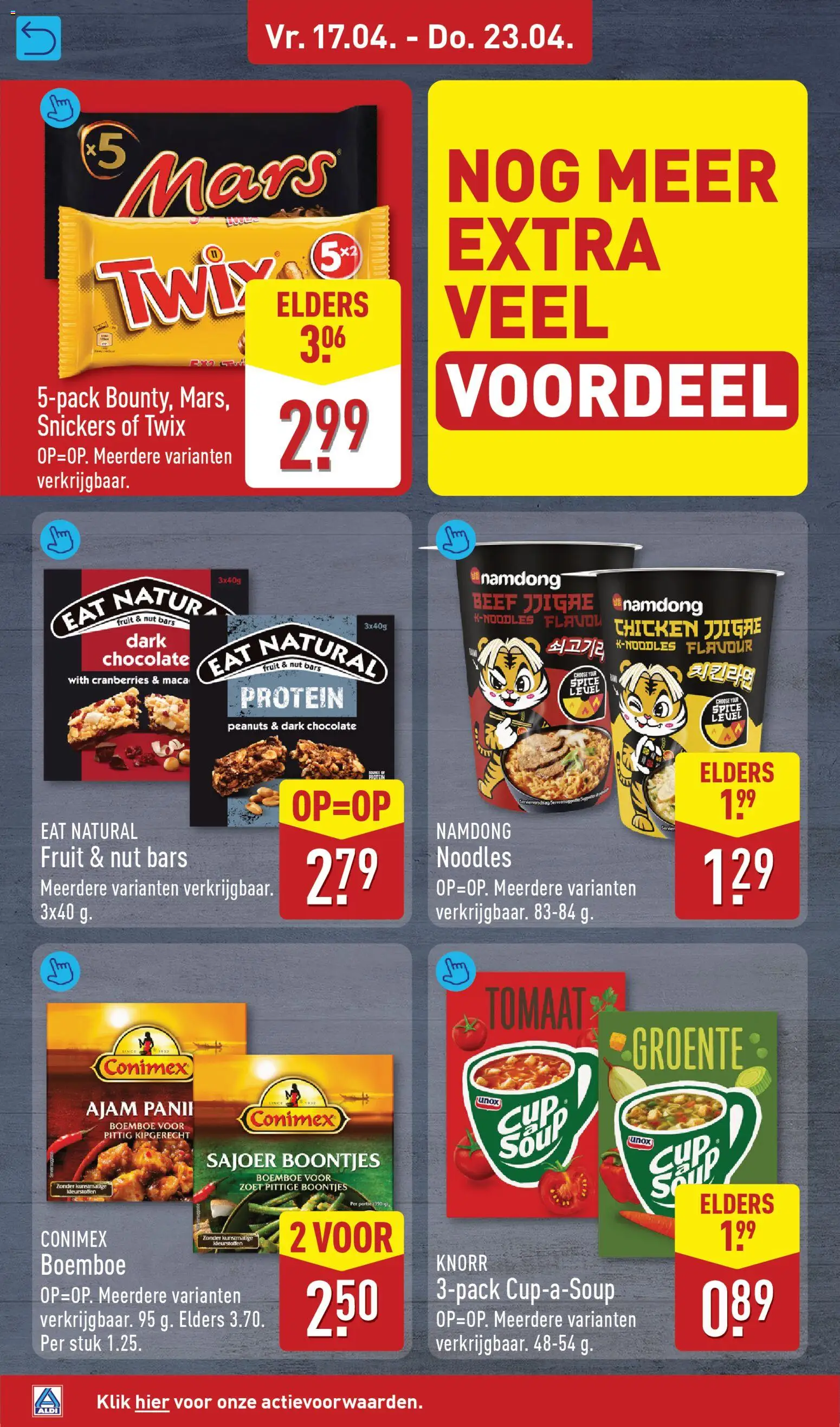 {H1} | Pagina: 4 | Producten: Tomaat, Mars, Twix, Fruit