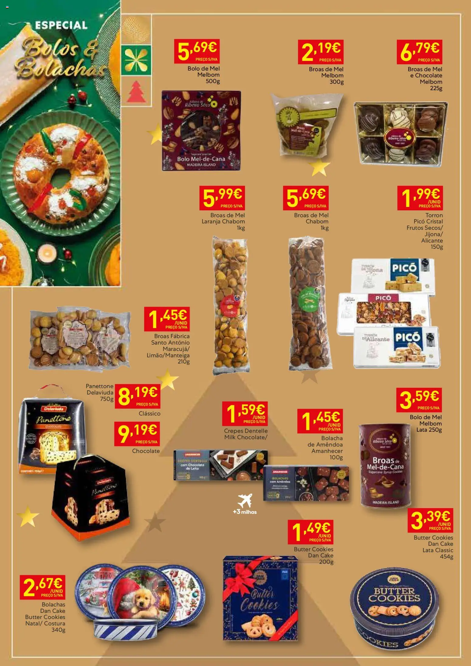 Recheio - Bons Negócios Madeira │ válido de 02.12.2025 | Página: 12 | Produtos: Bolachas, Bolo, Chocolate, Mel