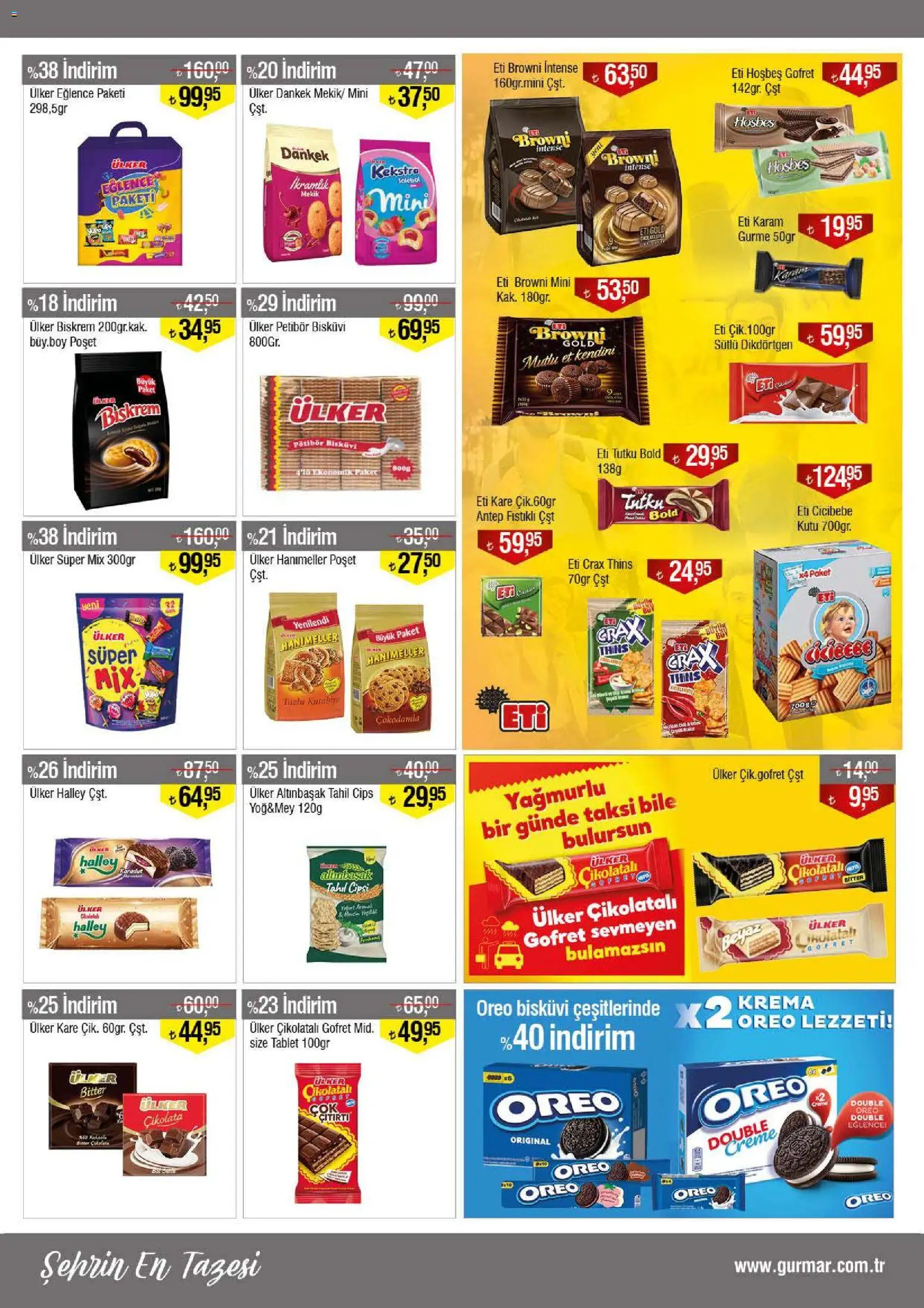 Gürmar - Katalog - 01.11.2025 tarihinden itibaren geçerlidir | Sayfa: 11 | Ürünler: Gofret, Çikolatalı gofret, Cips, Bisküvi