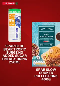 Preview of Spar - Offers valid from 29.11.2025 | Page: 5 | Products: Pork, Papier carton, Oven, Energy drink