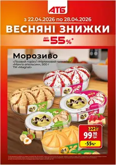 АТБ акції дійснийкції з 22.04.2026