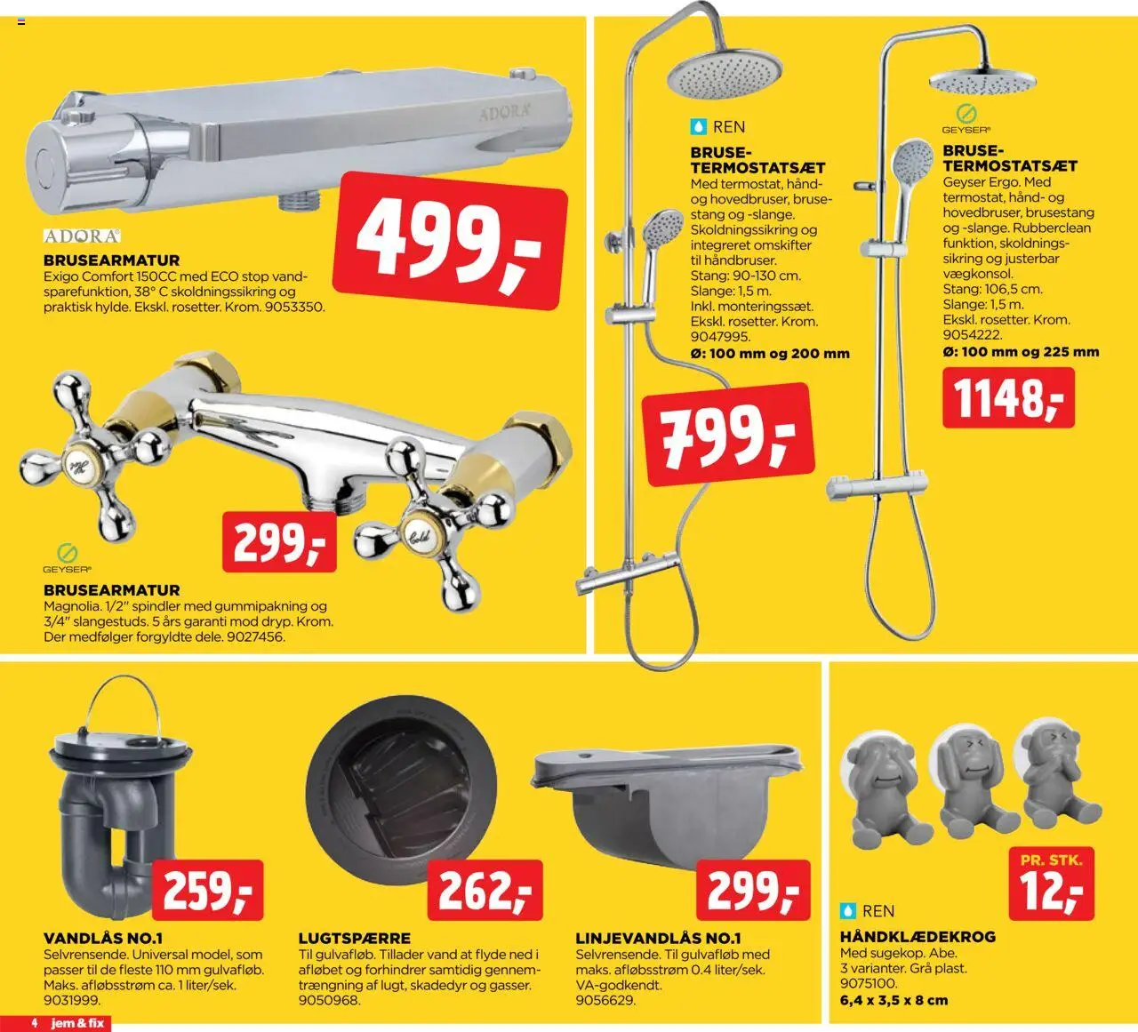 Jem & fix Tilbudsavis gyldig fra 24.08.2025 | Side: 4 | Produkter: Søm