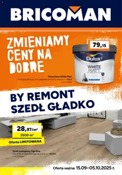 Pogląd oferty "Bricoman Gazetka" - ważna od 15.09.2025