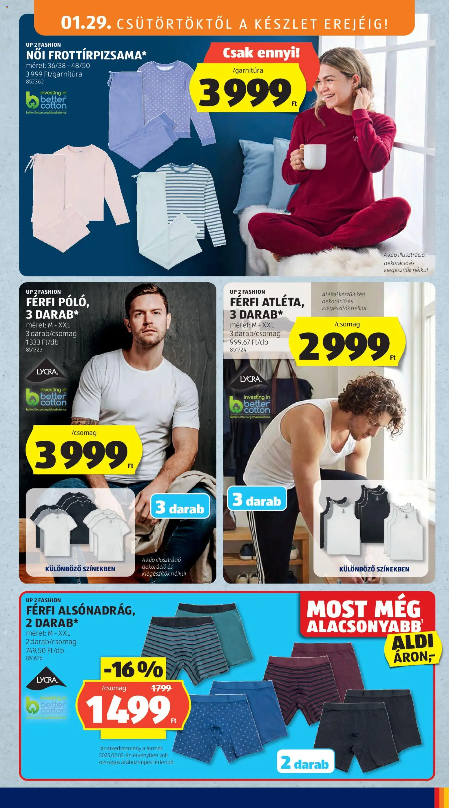 Aldi akciós ujság - amely érvényes a következő dátumtól: 29.01.2026 | Oldal: 19 | Termékek: Dekoráció