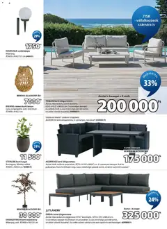 JYSK akciós újság - amely érvényes a következő dátumtól: 25.03.2026 | Oldal: 6 | Termékek: Műnövény, Kanapé, Szék, Kaspó