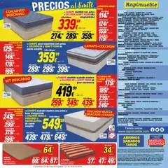 Vista previa Rapimueble - folleto válido desde el 13.03.2026 | Página: 8 | Productos: Colchon, Muebles