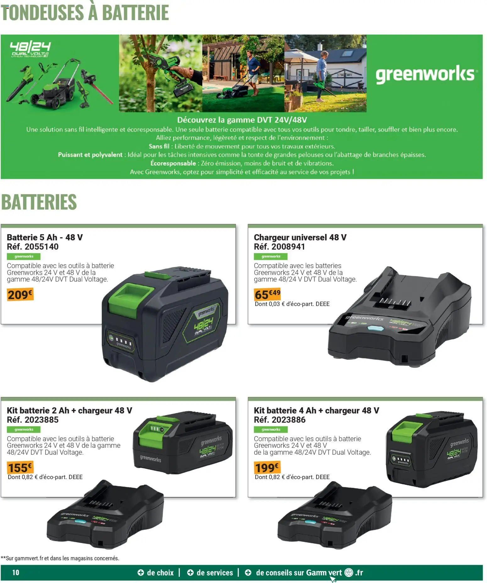 {H1} | Page: 10 | Produits: Batterie